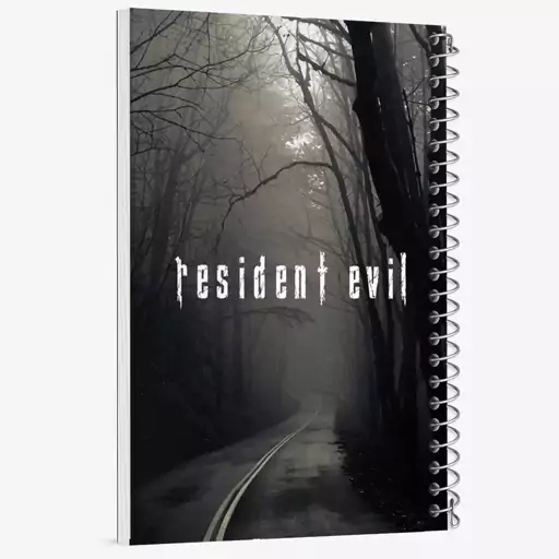 دفتر مشق 50 برگ خندالو طرح بازی رزیدنت اویل Resident Evil کد 28651