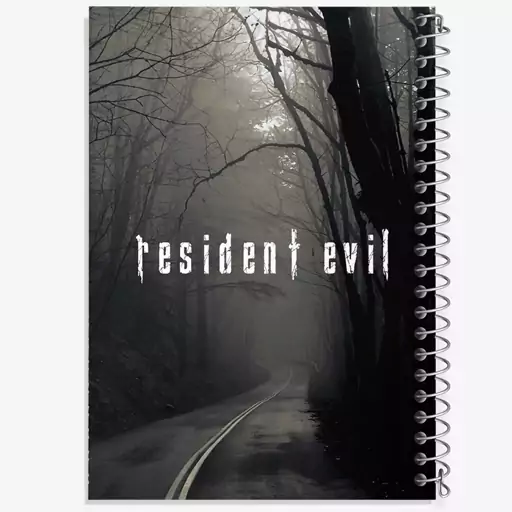 دفتر مشق 50 برگ خندالو طرح بازی رزیدنت اویل Resident Evil کد 28651