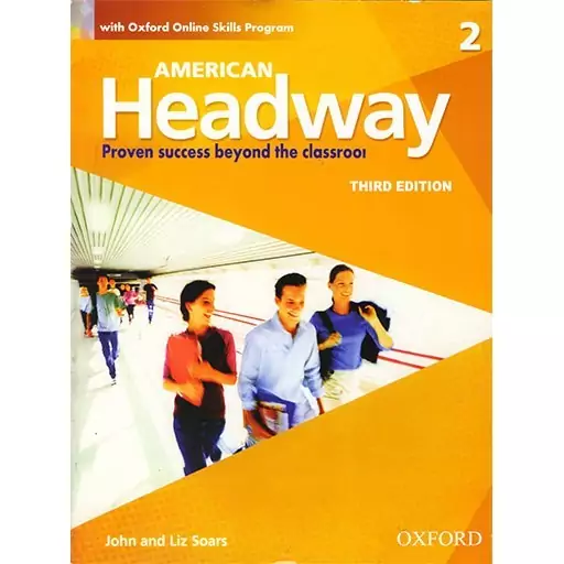 کتاب American Headway 2 + CD اثر Liz Soars انتشارات Oxford سایز بزرگ