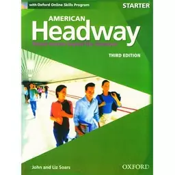 کتاب American Headway starter + CD اثر Liz Soars انتشارات Oxford سایز بزرگ