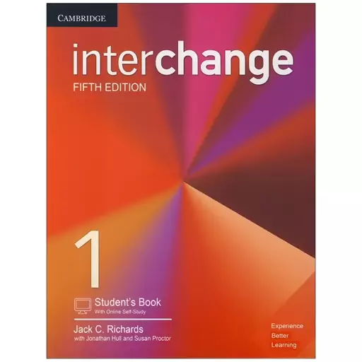 کتاب Interchange 1 Fifth Edition + CD اثر Jack C. Richards انتشارات Cambridge سایز بزرگ