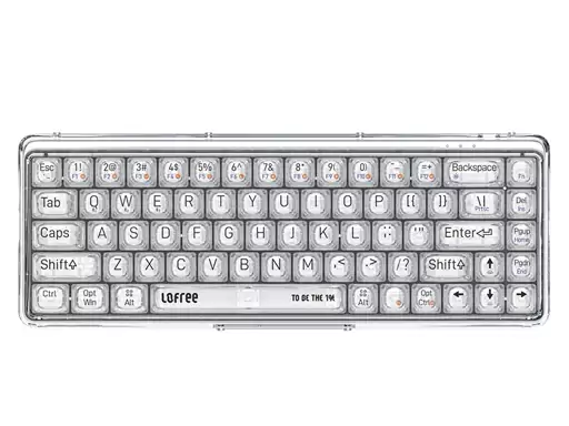 کیبورد بی سیم مکانیکی  LOFREE OE907 1% Jelly Wireless Mechanical Keyboard