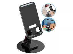 هولدر رومیزی موبایل و تبلت تاشو چرخشی ایکس او XO-C108 FOLDABLE DESKTOP PHONE STAND