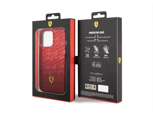 قاب محافظ آیفون 13 پرو مکس طرح فراری CG Mobile iphone 13 Pro Max Ferrari Case