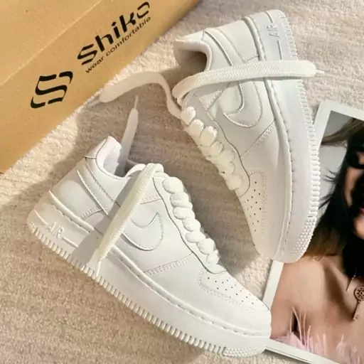 کتونی مدل نایک ایرفورس اسپرت مردانه و زنانه رنگ سفید سایز 36تا44 Nike Air Force