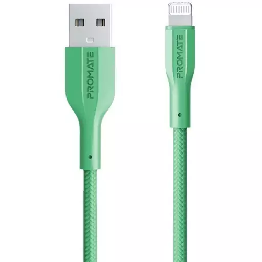 کابل تبدیل USB-A به لایتنینگ پرومیت مدل XCORD-AI.W به طول 1 متر