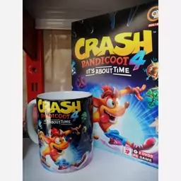 ماگ گیمینگ سرامیکی دسته دار کراش پیاده gaming mug 