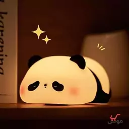 چراغ خواب سیلیکونی طرح پاندای خسته Panda night Light K-1155