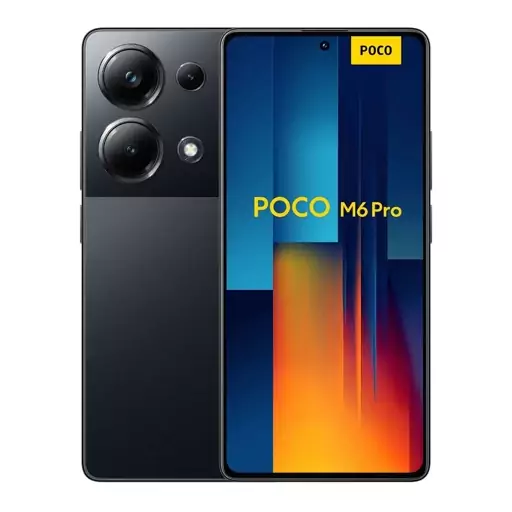 گوشی موبایل Xiaomi مدل (Poco M6 Pro (RAM 12 ظرفیت 512GB - مشکی 