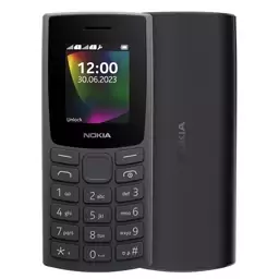 گوشی موبایل Nokia مدل 2023-106 دو سیم کارت - ذغالی - مونتاژ ایران تحت لیسانس نوکیا (گارانتی 18 ماهه)