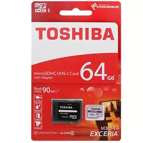 رم 64 گیگ توشیبا با گارانتی مادام العمر Toshiba 64G