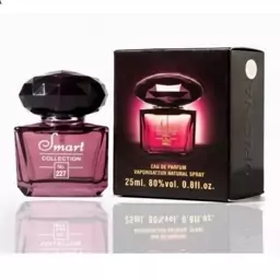 عطر زنانه برند SMART ورساچه کریستال نویر شماره 227 سایز 25 میل عطر اسمارت