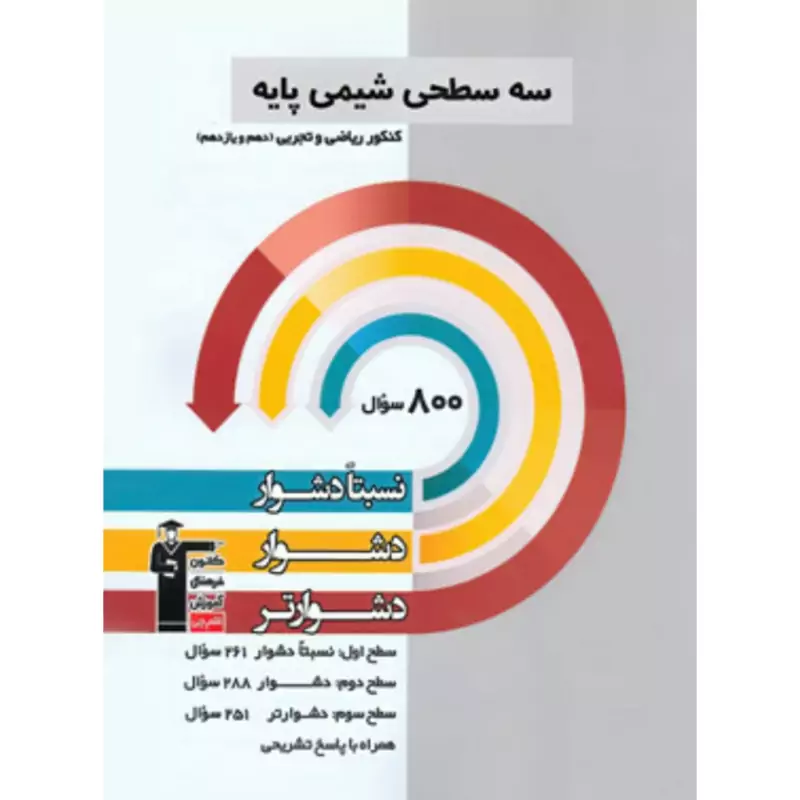 کتاب شیمی دهم سه سطحی انتشارات قلم چی چاپ 1403