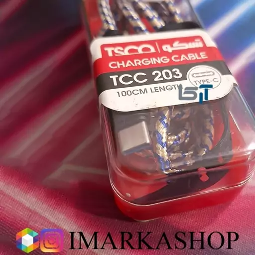 کابل TYPE-C تسکو (TESCO) با 12 ماه گارانتی