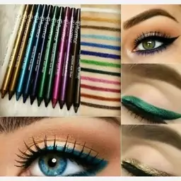 مداد سرمه رنگی فلور مار  color eye pencil 