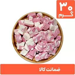 بستنی خشک وانیل توت فرنگی پفکی 30 گرمی (فریز درایر freeze-dried)