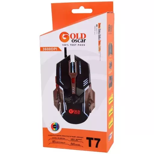 موس گیمینگ Gold Oscar T7 Gold Oscar T7 Gaming Mouse