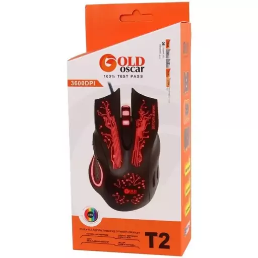 موس گیمینگ Gold Oscar T2 Gold Oscar T2 Gaming Mouse