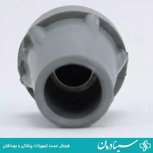 لاستیک ته عصا 21 میل پاشنه عصا ابعاد 53x41x21 ضد لغزش عصا  گریپ عصا درپوش عصا نگه دارنده عصا  سینا درمان  402327