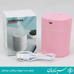 دستگاه رطوبت ساز و بخور سرد کوچک صورتی 200ml بدون صدا دارای usb سینا درمان فروشگاه اینترنتی تجهیزات پزشکی درمانی 403574