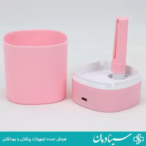 دستگاه رطوبت ساز و بخور سرد کوچک صورتی 200ml بدون صدا دارای usb سینا درمان فروشگاه اینترنتی تجهیزات پزشکی درمانی 403574