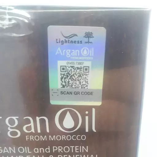 ماسک مو لایتنس مدل Argan Oil فاقد سولفات مناسب انواع مو حجم 1000 میلی لیتر