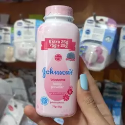 پودر بچه صورتی جانسون Johnson Baby Powder وزن 100 گرم انقضا 9/2025