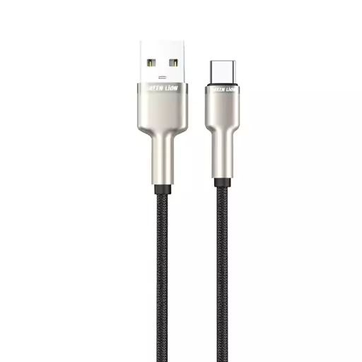 کابل Green Lion USB-A to USB-C Braided Cable