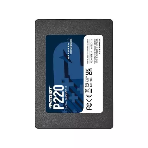 حافظه اس اس دی اینترنال پاتریوت مدل SSD Patriot P220 ظرفیت 256 گیگابایت