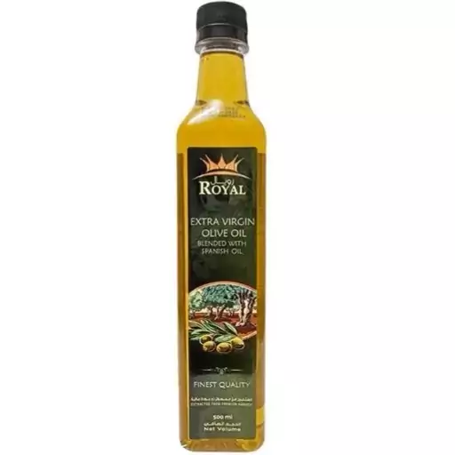 روغن زیتون فوق بکر رویال Royal olive oil حجم 500 میلی لیتر