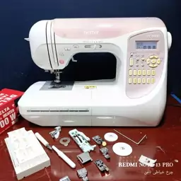 چرخ  خیاطی بُرادر 300 مدل گلدوزی  مدلQuilt Club pc 8000پدال اتومات    