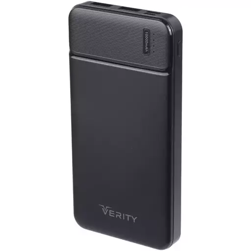 پاوربانک VERITY 10000mAh مدل PP136 مشکی