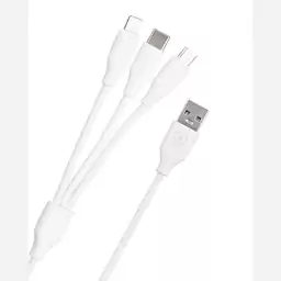 کابل تبدیل USB به microUSB/USB-C/لایتنینگ مدل X-179