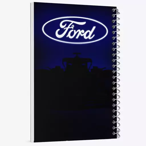 دفتر مشق 50 برگ خندالو طرح فورد Ford کد 30721