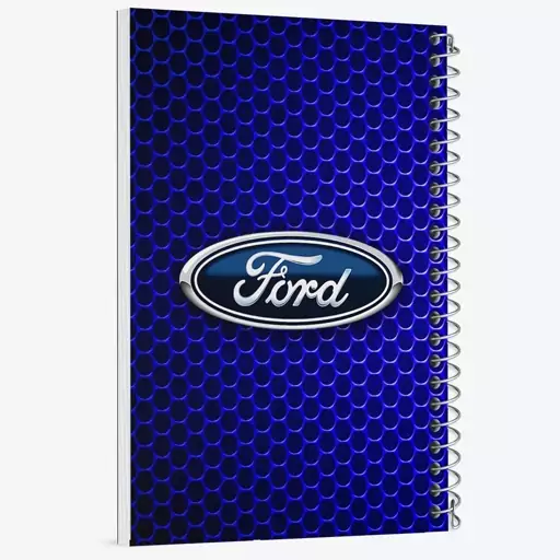 دفتر مشق 50 برگ خندالو طرح فورد Ford کد 30717