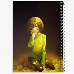 دفتر نقاشی 50 برگ خندالو طرح بازی آندرتیل (Undertale) کد 31719