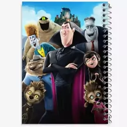 دفتر مشق 50 برگ خندالو طرح هتل ترانسیلوانیا Hotel Transylvania  کد 3740