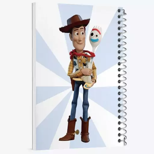 دفتر مشق 50 برگ خندالو طرح داستان اسباب بازی Toy Story  کد 3926