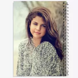 دفتر نقاشی 50 برگ خندالو طرح سلنا گومز Selena Gomez  کد 2726