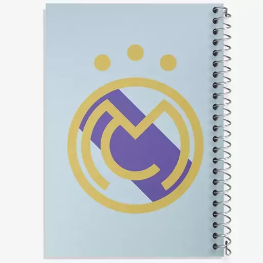 دفتر نقاشی 50 برگ خندالو طرح باشگاه رئال مادرید Real Madrid  کد 2033