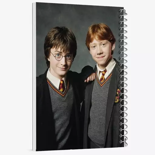 دفتر نقاشی 50 برگ خندالو طرح هری پاتر Harry Potter  کد 2688