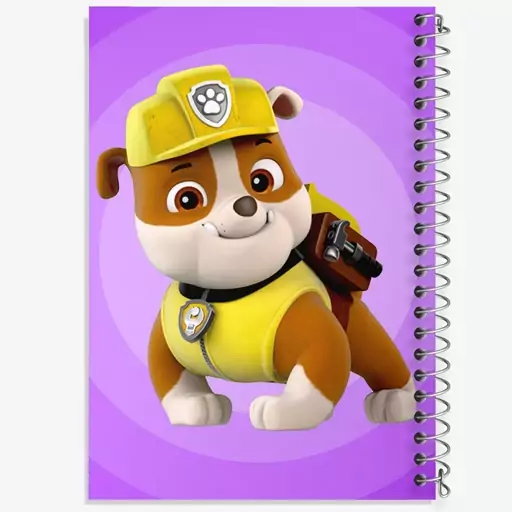 دفتر نقاشی 50 برگ خندالو طرح سگ های نگهبان Paw Patrol  کد 3134