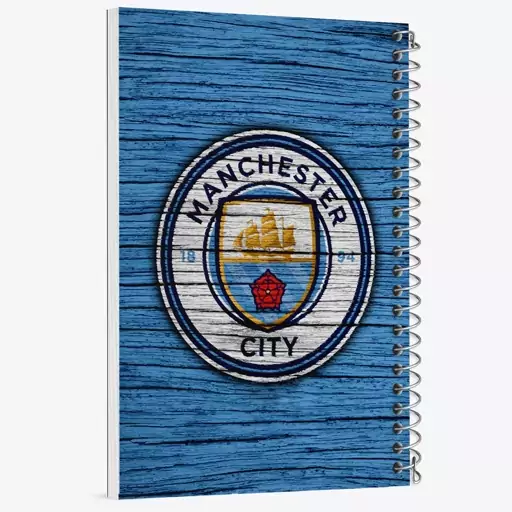 دفتر نقاشی 50 برگ خندالو طرح باشگاه منچسترسیتی Manchester City  کد 2053