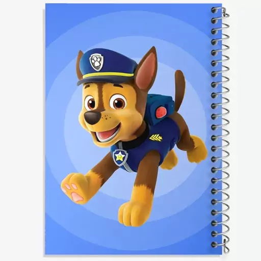 دفتر نقاشی 50 برگ خندالو طرح سگ های نگهبان Paw Patrol  کد 3133