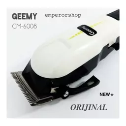 ماشین اصلاح سر و صورت حرفه ای برند Geemy مدل GM-6008 اصلی ریش تراش خط زن صفرزن موزن موزر ریشتراش جیمی ماشین اصلاح شارژی