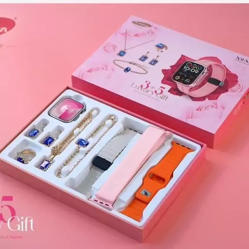 پک هدیه ساعت هوشمند X-inova X9 mini Luxury Gift ا X-inova X9 mini Luxury Gift Smart Watch