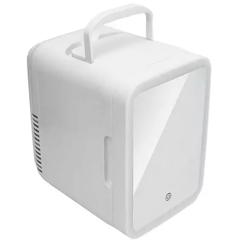 یخچال مسافرتی 4 لیتری درب آینه beauty mini refrigerator