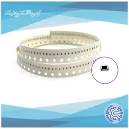 مقاومت اس ام دی 120 اهم، 5 درصد، پکیج 0402 (1005) SMD (بسته 100 عددی)