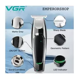 ماشین اصلاح وی جی آر VGR مدل v-030 اصلی ریش تراش خط زن موزن،موزر ، صفرزن سایه زن vgr اصل تریمر VGR