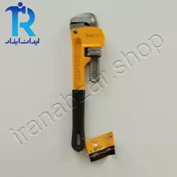 آچار لوله گیر تک دسته سایز 10 اینچ تات TAT